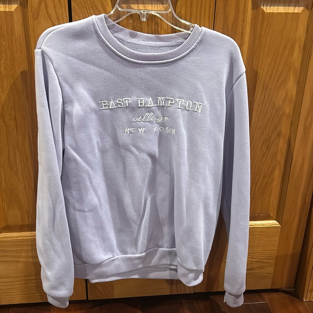 Purple crewneck from SHEIN